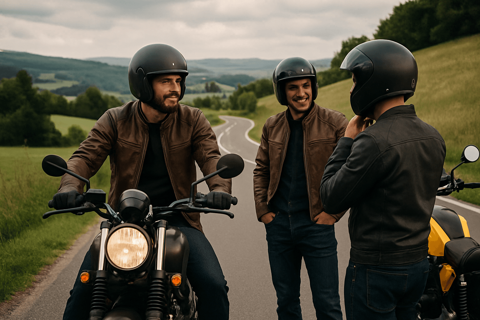 Motorradgruppe auf Tour – Symbolbild für 7 Tipps